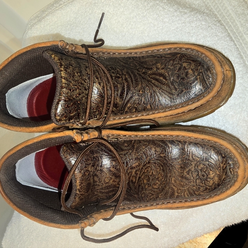 Twisted X western shoes size 6 girls